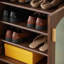 Armoire à chaussures moderne, simple et tendance