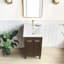 Ensemble de meuble-lavabo autoportant simple 18,1 po avec plateau en céramique et miroir Waukesha-1189456282-1189456283
