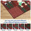 Tapis de Noël pour le salon de Noël, tapis mignons et doux en forme de cerf pour la chambre de bébé-1650444701