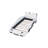 Twin Size Race Car-Shaped Bed Upholstered Bed-1011603987