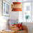 Guerande 1 - Light Orange Lantern Pendant-250096285