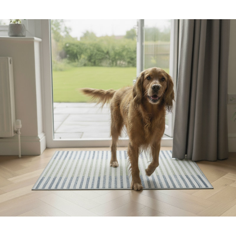 Tapis de lit pour chat lavable The Avalon Society, colonne de pierre Sienne, 36 x 48, H 36 po x l 48 po x P 0,12 po
