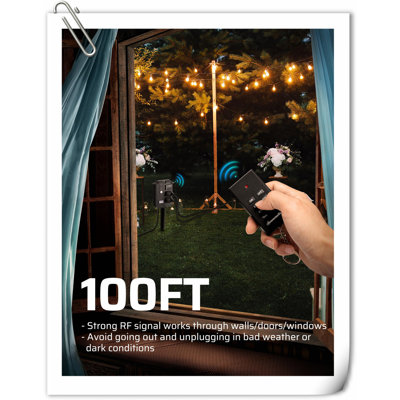 Outdoor Power Stake Timer Waterproof