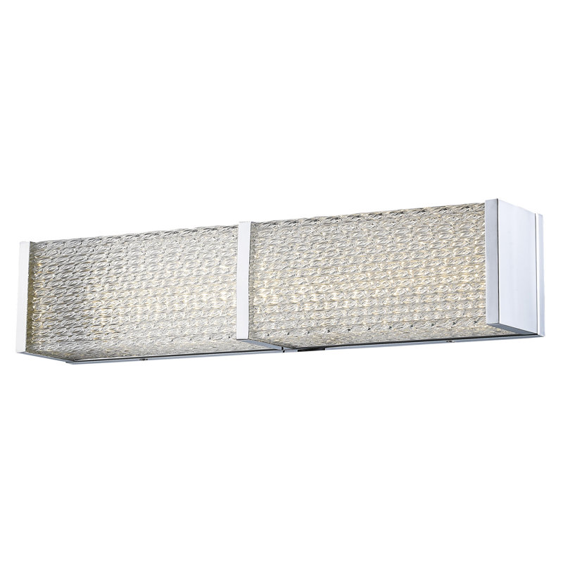 Johnston Dimmable LED Bath Bar, Chrome