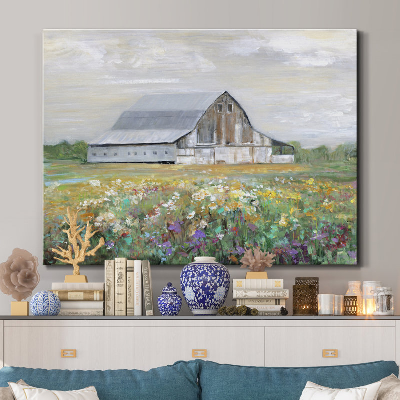 Country Fields - Impression sur toile tendue, H 48 po x l 36 po x P 1 po