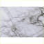 Bibliothèque, coin 4 niveaux H 60 po contemporain blanc neige moderne aspect marbre blanc métal | Blanc | Métal-613971248