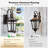 Oil Rubbed Bronze Motion Sensor Dusk to Dawn Outdoor Wall Lantern with Adjustable Brightness-1679647693