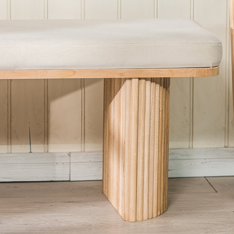 Banc en velours Flynn