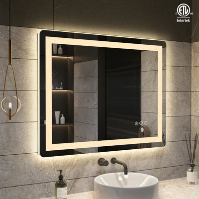 Miroir de meuble-lavabo de coin Dokes