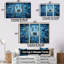 «Macro Cel Life Blue», ensemble de reproductions d'art abstrait-209382052-209382049