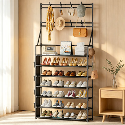 16 Pair Shoe Storage Cabinet