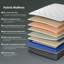 Matelas hybride à ressorts ensachés 10 po-772331453