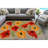 Carbonell Hand Tufted Floral Indoor / Outdoor Rug-1401859526