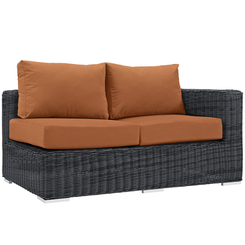 Causeuse Modway, Toile Sunbrella® toscan