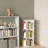 Rotating Bookshelf Tower, 360° Spinning Bookcase Lazy Susan, Revolving Round Carousel For Book Storage, Vertical Turning Spiral Corner Organizer-109334443