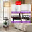 Zulfa 62" Tray Table Floor Lamp with Remote Control-815914580