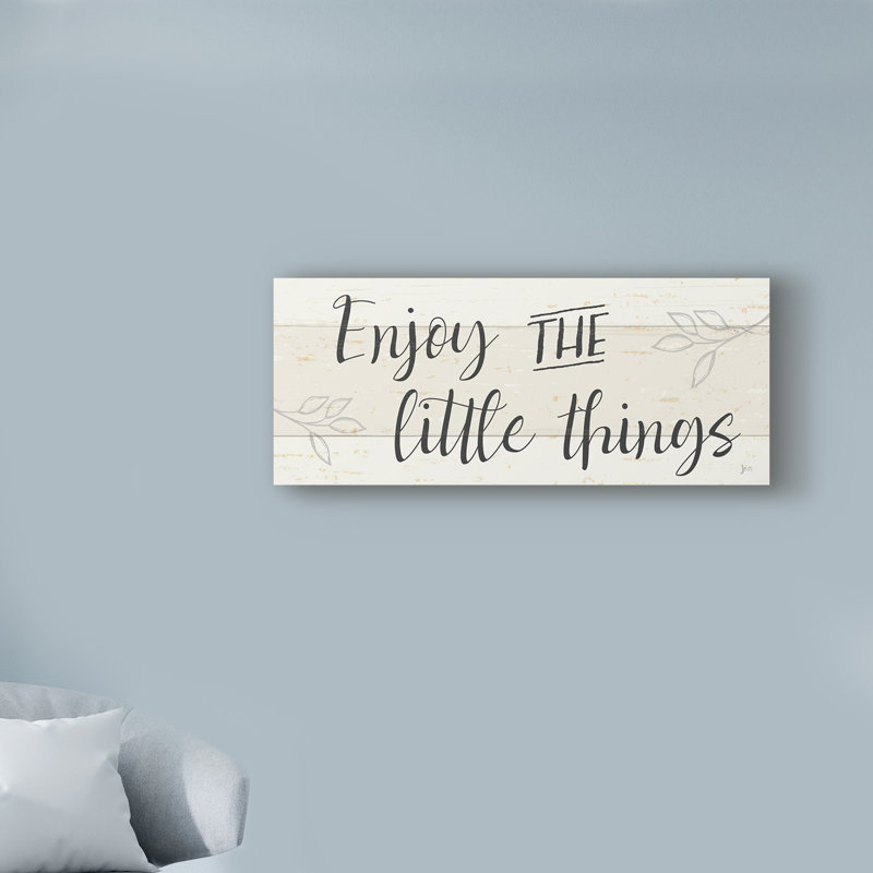 « simple signs i », art textuel sur toile tendue, H 10 po x l 24 po x P 2 po