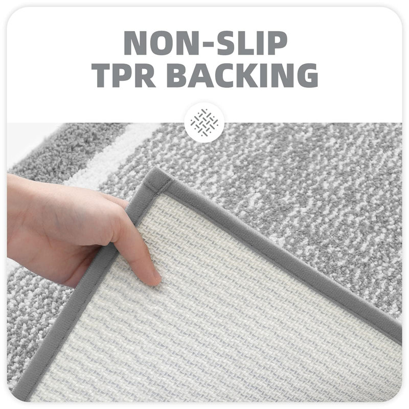 Caryol Non-slip Rectangle Bath Rug