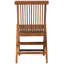 Chaise d'appoint de patio Burnett