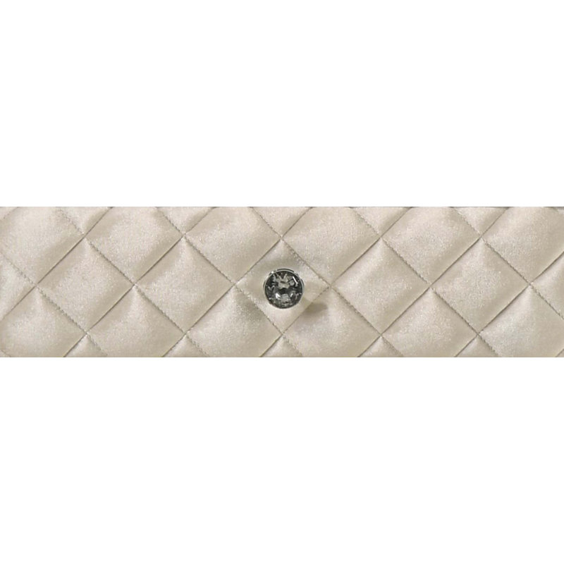 Table de chevet en velours Lucienne