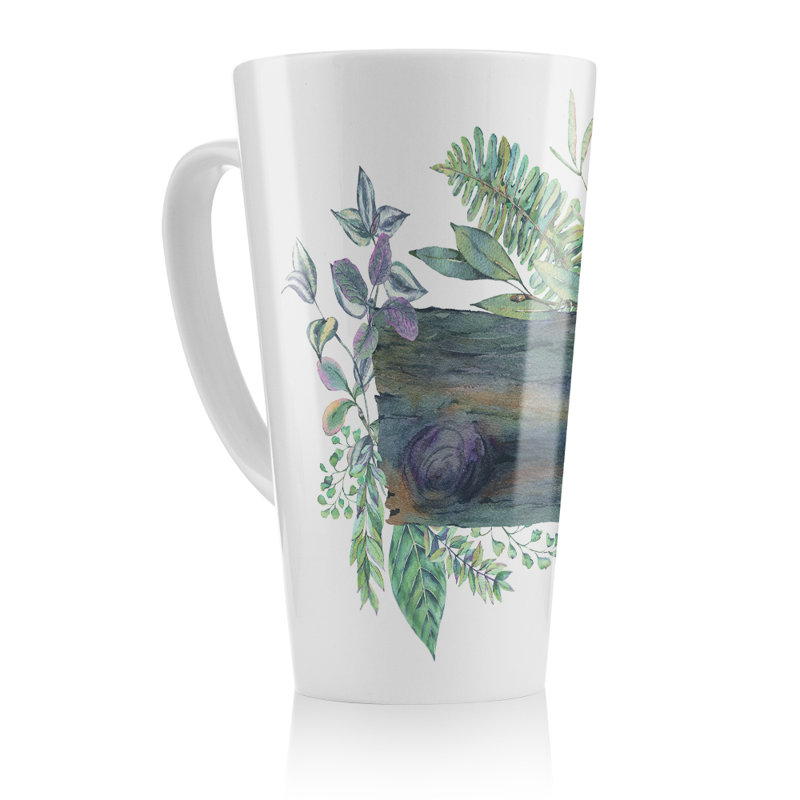 Leaves Board Latte Mug