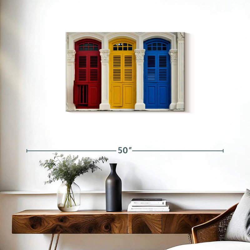 Portes singapouriennes Lilie, H 20 po x l 30 po