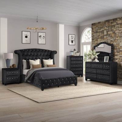 Rausch Upholstered Standard Bedroom Set