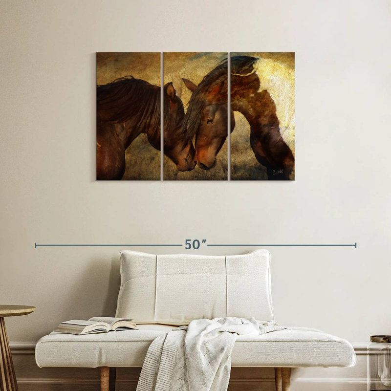 Brampt Best Friends, 24" H x 38" W