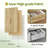 63" TV Stand Dresser with 8 Fabric Drawers, Storage Organizer with Wooden Top & Metal Frame-368547912