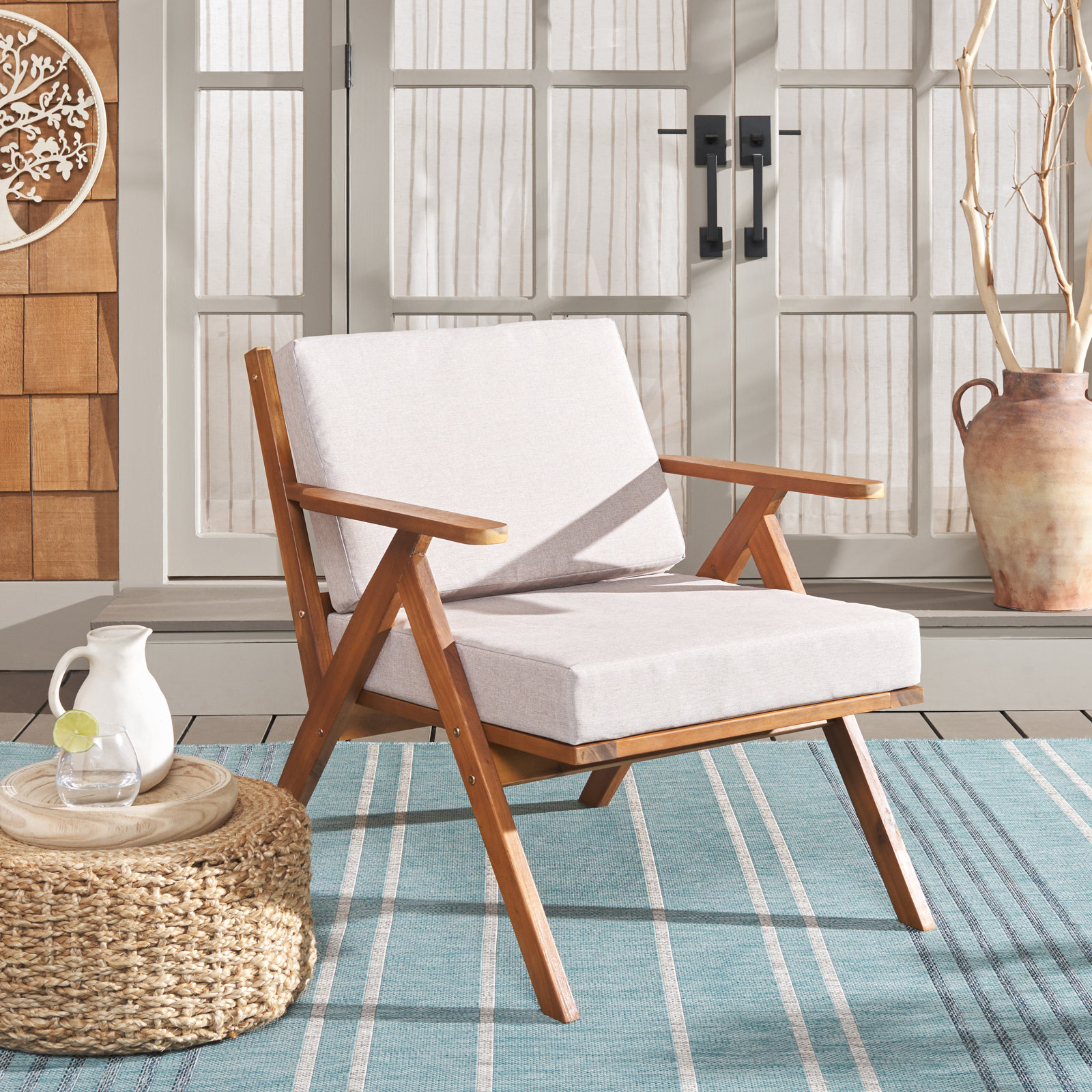 Jose Acacia Outdoor Lounge Chair
