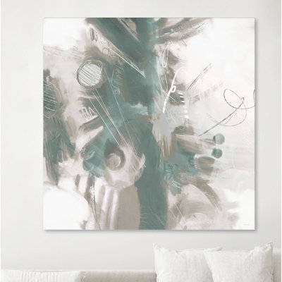 Down the River Abstract II by Dan Meneely - Wrapped Canvas Painting Print
