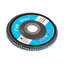 Flap Discs 4-1 / 2 "X 7/8" Disque de ponçage pour meuleuse d'angle 60 grains 10 paquets