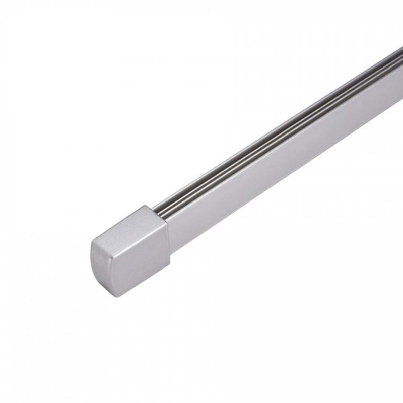 Flexrail1 Bendable Rail Track, Platinum, 8'