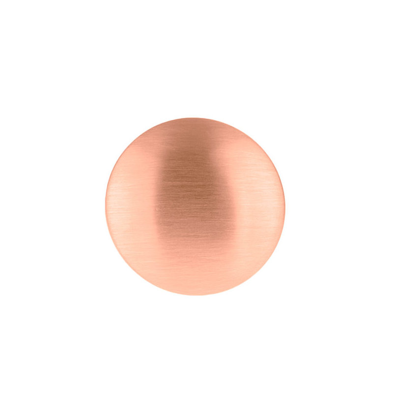 Poignée champignon expression, Or rose