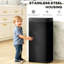 Metal, Plastic Motion Sensor Kitchen Trash Can - 50L-120768096
