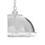 Malibu 1 - Light Polished Chrome Dome Pendant