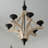 Suspended luminaire with adjustable chain