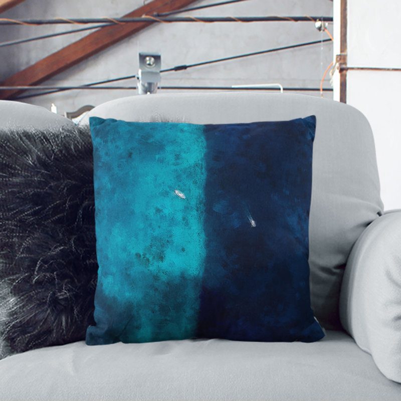 Square Throw Cushion, 55cm H x 55cm W x 20cm D