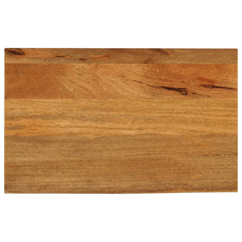 Solid Wood Table Top, 2.5cm H x 40cm W x 20cm D