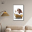 «Bathtime Tiger», impression sur toile tendance par Art Remedy-118146028-118146029