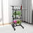27” 4 Tiers Mobile Standing Desk Stand Up Work Station Stand Up Desk Cart