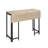 Table With Drop Leaf, Brown Finish