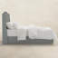 Upholstered Wingback Bed-123162508-123162521