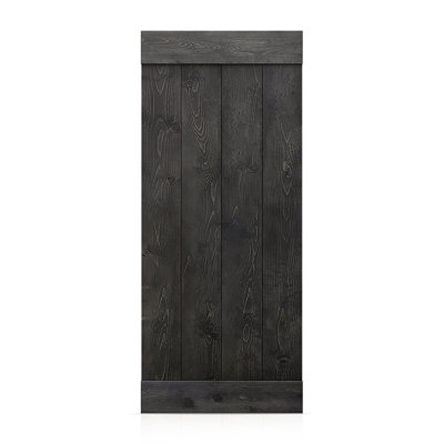 Solid Pine Wood Bathroom Stall Partition Door Slab