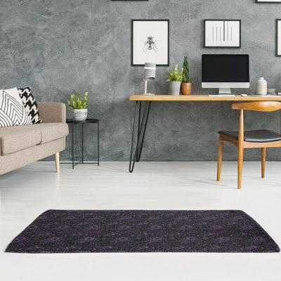 Chenille Gingham Indoor Rug