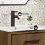 Meuble-lavabo autoportant 24 po en chêne brun avec comptoir d'évier Virage-119665157-119665154-119665156