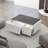 Modern Smart Coffee Table With Built-In Fridge, Bluetooth Speaker, Wireless Charging, Touch Control Panel, USB Ports, Outlet Protection, Atmosphere