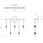 Suspenders® 5 - Light LED Armed Sconce