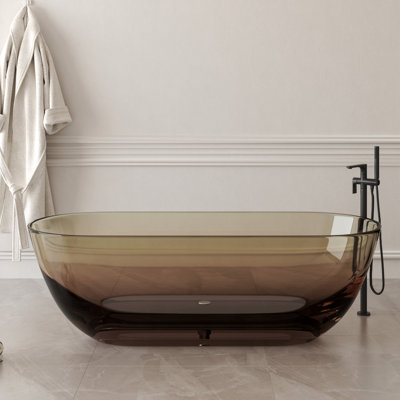 Baignoire de trempage autoportante 69 po. X 30 po. Forma