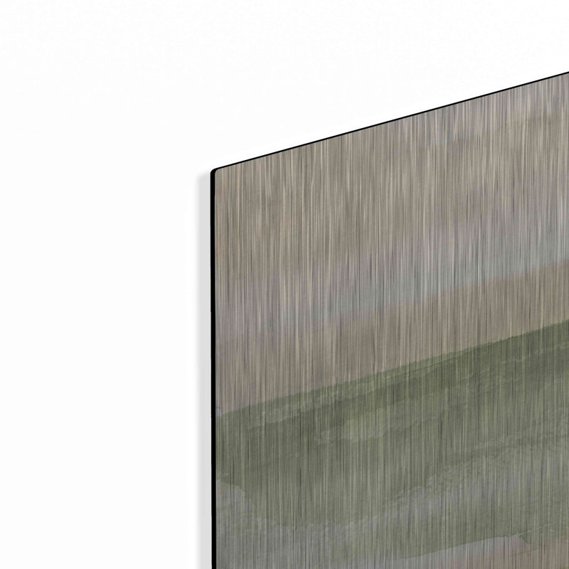 Brayden Studio «Green Water II» par Chris Paschke, art mural en métal, H 24 po x l 24 po